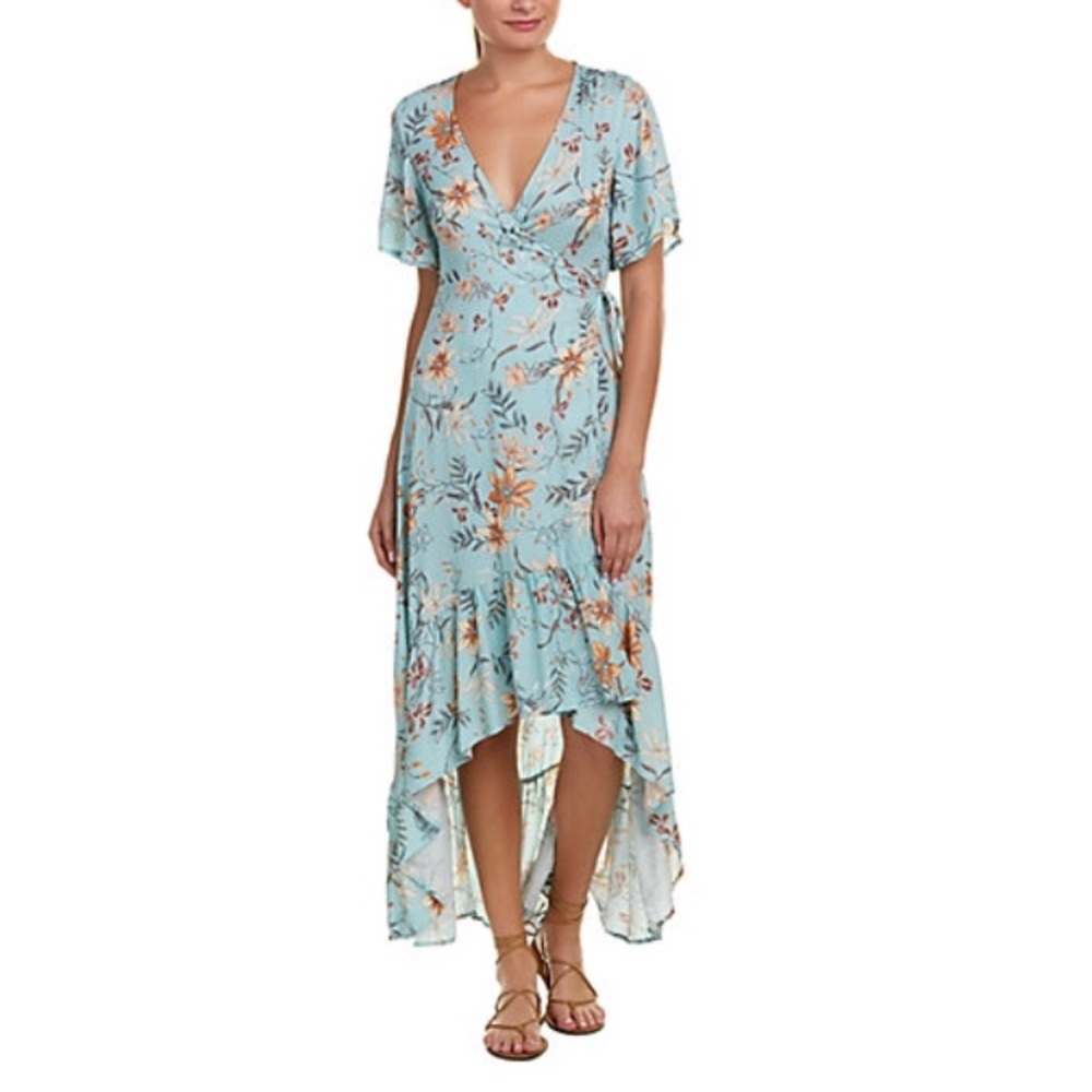 ON THE ROAD | FLORAL WRAP DRESS